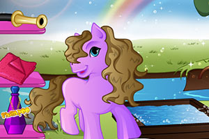 照顾卡哇伊小马