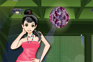 迪斯科派对化妆