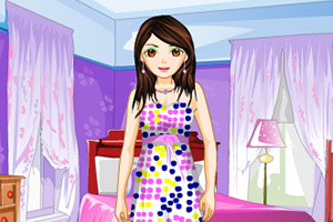 可爱的薰衣草女孩