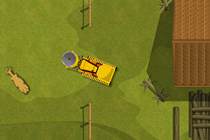 木材厂的大卡车