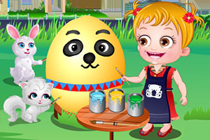 可爱宝贝欢乐复活节
