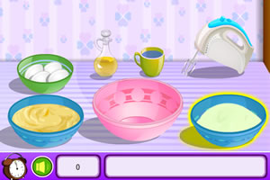 复活节鸟巢蛋糕