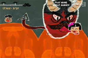 涂鸦大头救女友