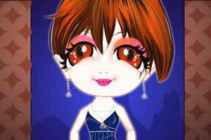 女孩的别致美容