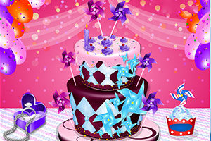 纸风车婚礼蛋糕