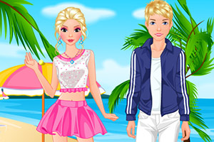 芭比与肯在水疗中心