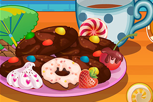 美味的巧克力饼干