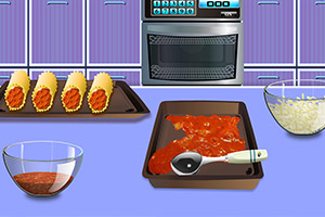 跟莎拉学做鸡肉面条卷