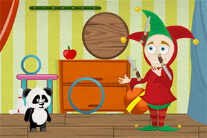 小熊猫逃离马戏团