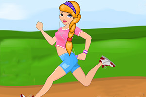 乔斯林的慢跑装扮