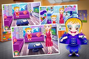 可爱宝贝化装舞会