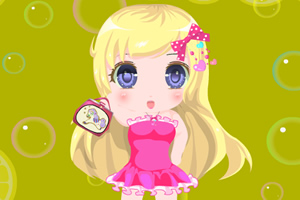 超可爱娃娃装扮