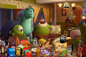 怪物大学找东西