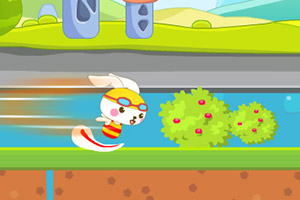 可爱兔宝宝跑酷