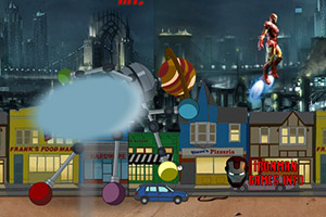 钢铁侠大战机器人