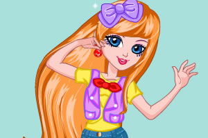 热爱绿色的女生