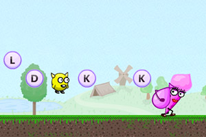 奔跑的字母英雄