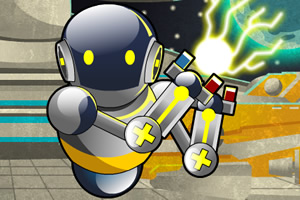 机器王子炸飞船