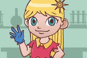 爱科学的小女孩