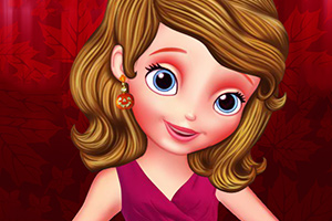 索菲亚万圣节打扮