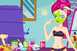 卡特琳的美容装扮