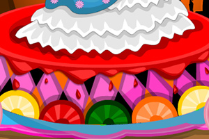 芭比的万圣节蛋糕