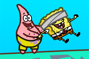 派大星保护海绵宝宝