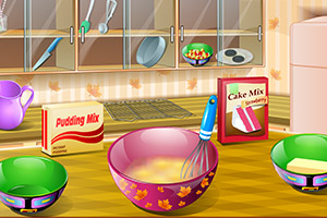 感恩节火鸡蛋糕