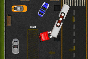 油罐卡车市区停靠