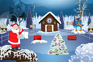 圣诞老人逃出雪山