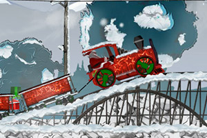 圣诞老人开火车