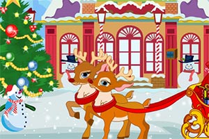 圣诞老人送礼物逃脱