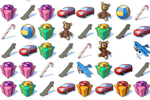 圣诞节的礼物对对碰