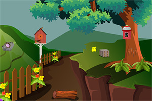 找到蓝色鸟蛋逃脱