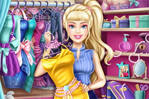 芭比的衣橱
