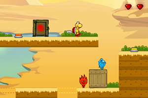 冰人火人沙漠冒险