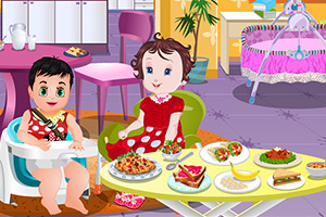 丽丝宝贝照顾小弟弟