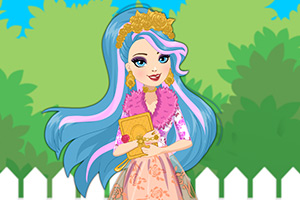 爱读书的萌女孩