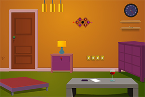 土黄色小屋逃脱