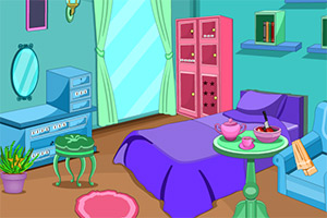 逃出整齐的卧室