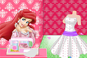 人鱼公主做裙子