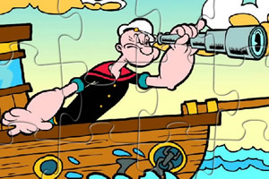 大力水手图片拼图