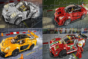 乐高赛车拼图