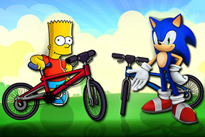 辛普森索尼克自行车赛