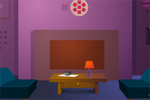 阴暗紫色房子逃脱