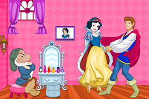 布置白雪的公主的婚房