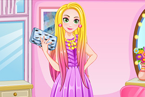 长发公主的新造型