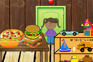 愤怒的小女孩逃脱