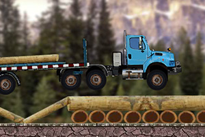 木材运输车