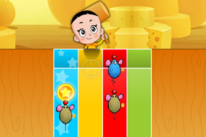 大头儿子大战老鼠